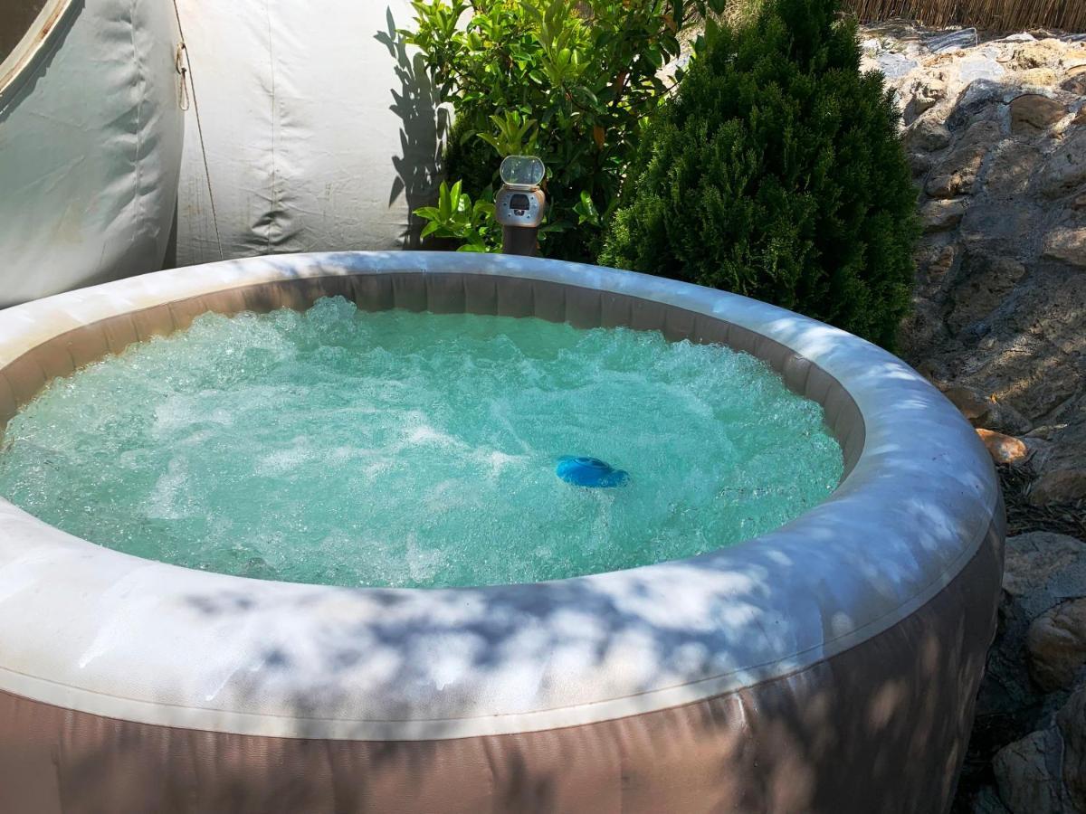 Hotel Bubble Tent Nea Moudania Exterior foto