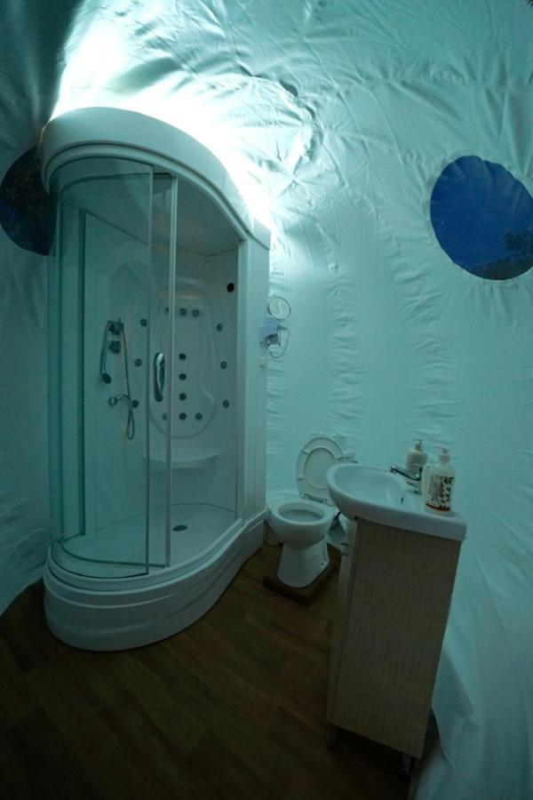 Hotel Bubble Tent Nea Moudania Exterior foto