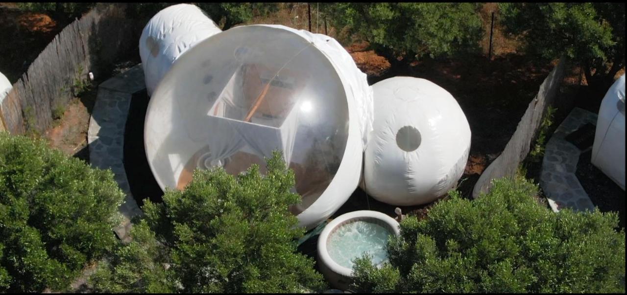 Hotel Bubble Tent Nea Moudania Exterior foto