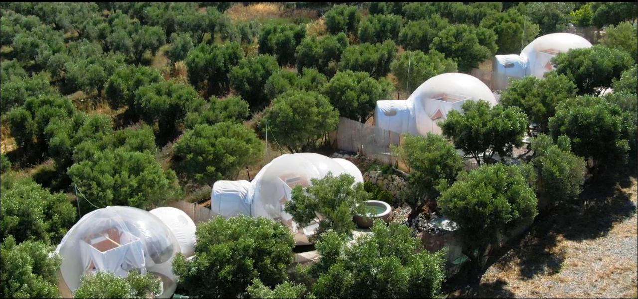 Hotel Bubble Tent Nea Moudania Exterior foto